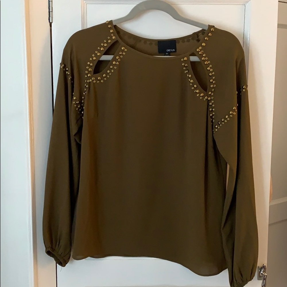 Olive Greylin top